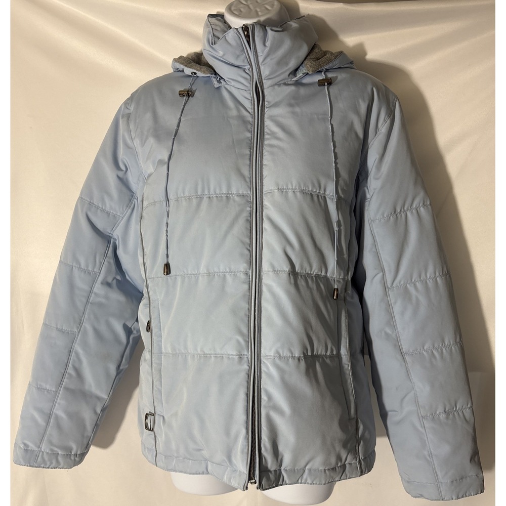 ZeroXposur Authentic Element Protector Down Puffer Jacket Womens S Light Blue